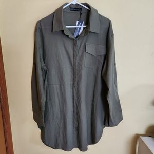 Zanzea Long Tunic Shirt NWT